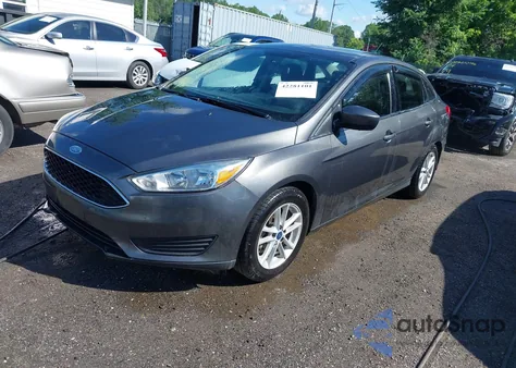 2018 Ford Focus Se from USA, damaged, VIN 1FADP3F2XJL255123